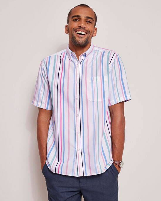 Short Sleeve Soft Touch Patterned Shirt