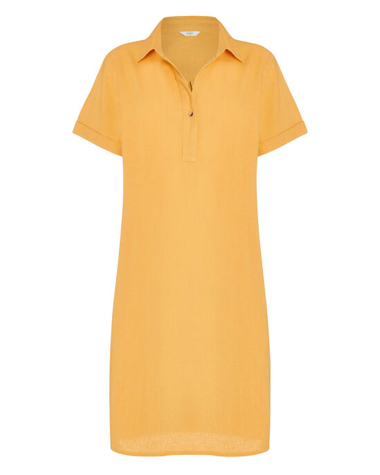 Sunshine Cotton-linen Tunic Dress