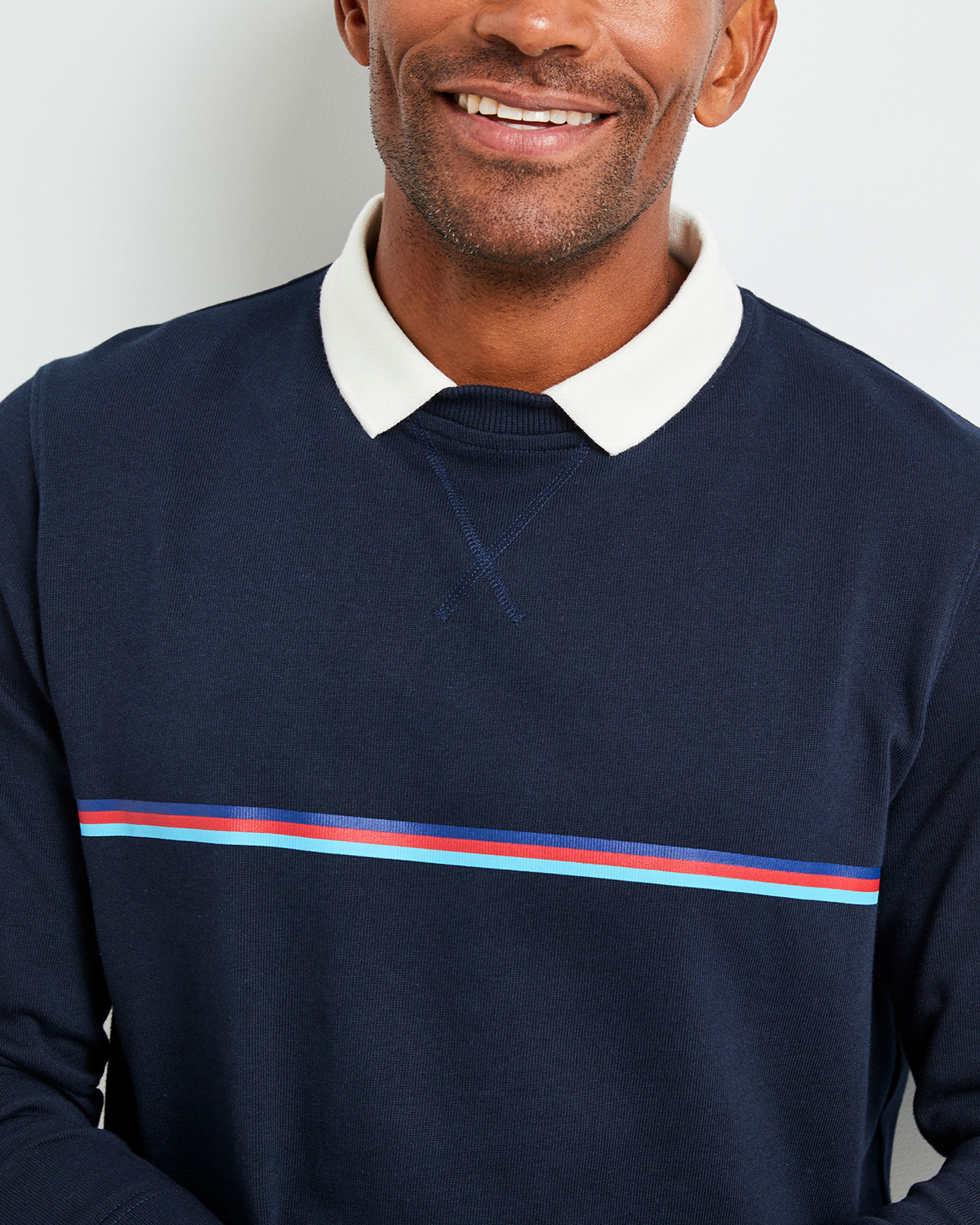 Help For Heroes Mock Collar Top at Cotton Traders