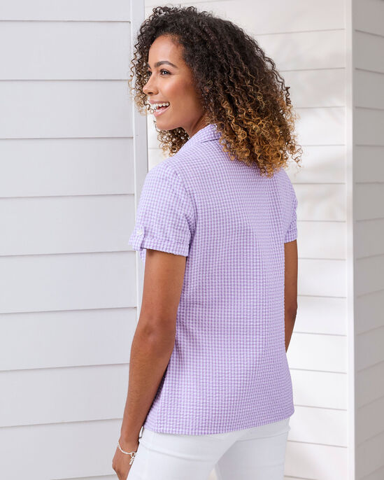 Cotton Seersucker Shirt