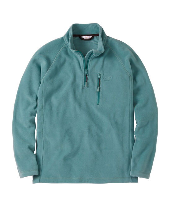 Recycled Microfleece Half Zip Top