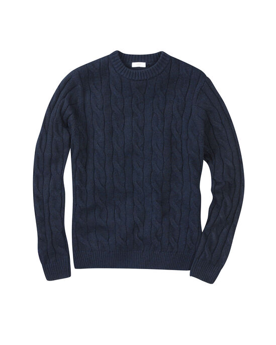 Cable Crew Neck Jumper