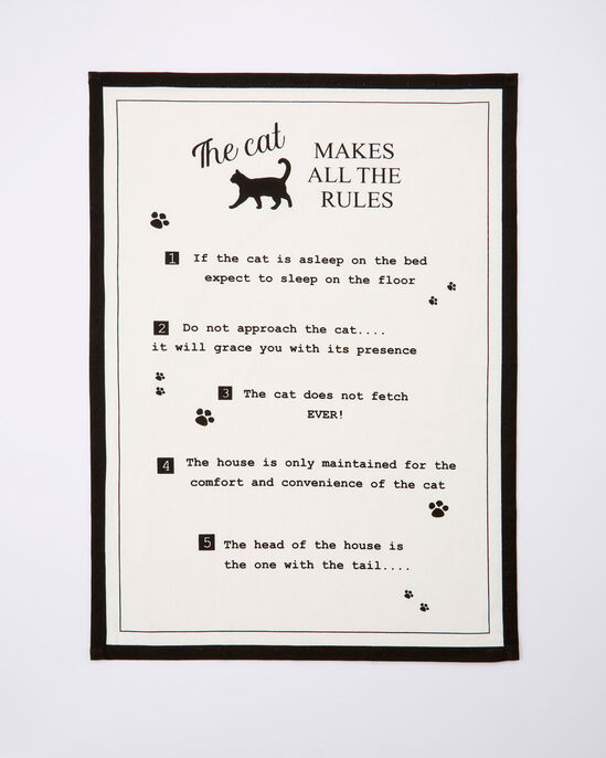 2 Pack Pet Rules Teatowels