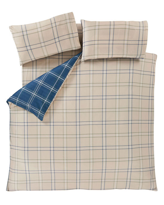 Highland Check Brushed Cotton Duvet Set