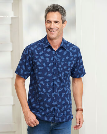 Short Sleeve Soft Touch Print Shirt