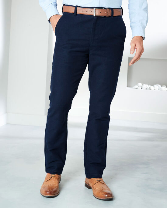 Cotton Moleskin Comfort Trousers