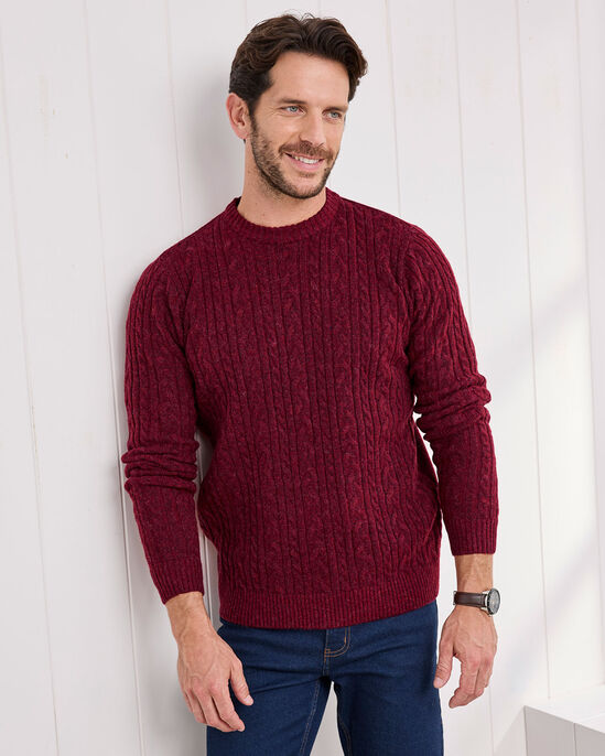Cable Knit Crew Neck