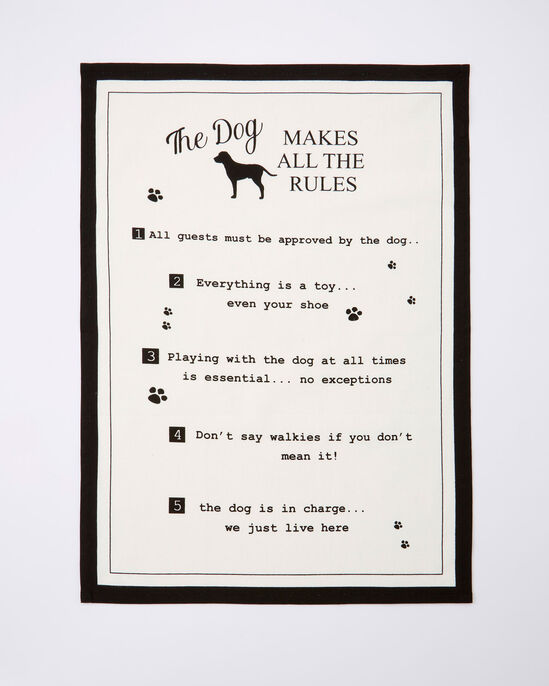 2 Pack Pet Rules Teatowels