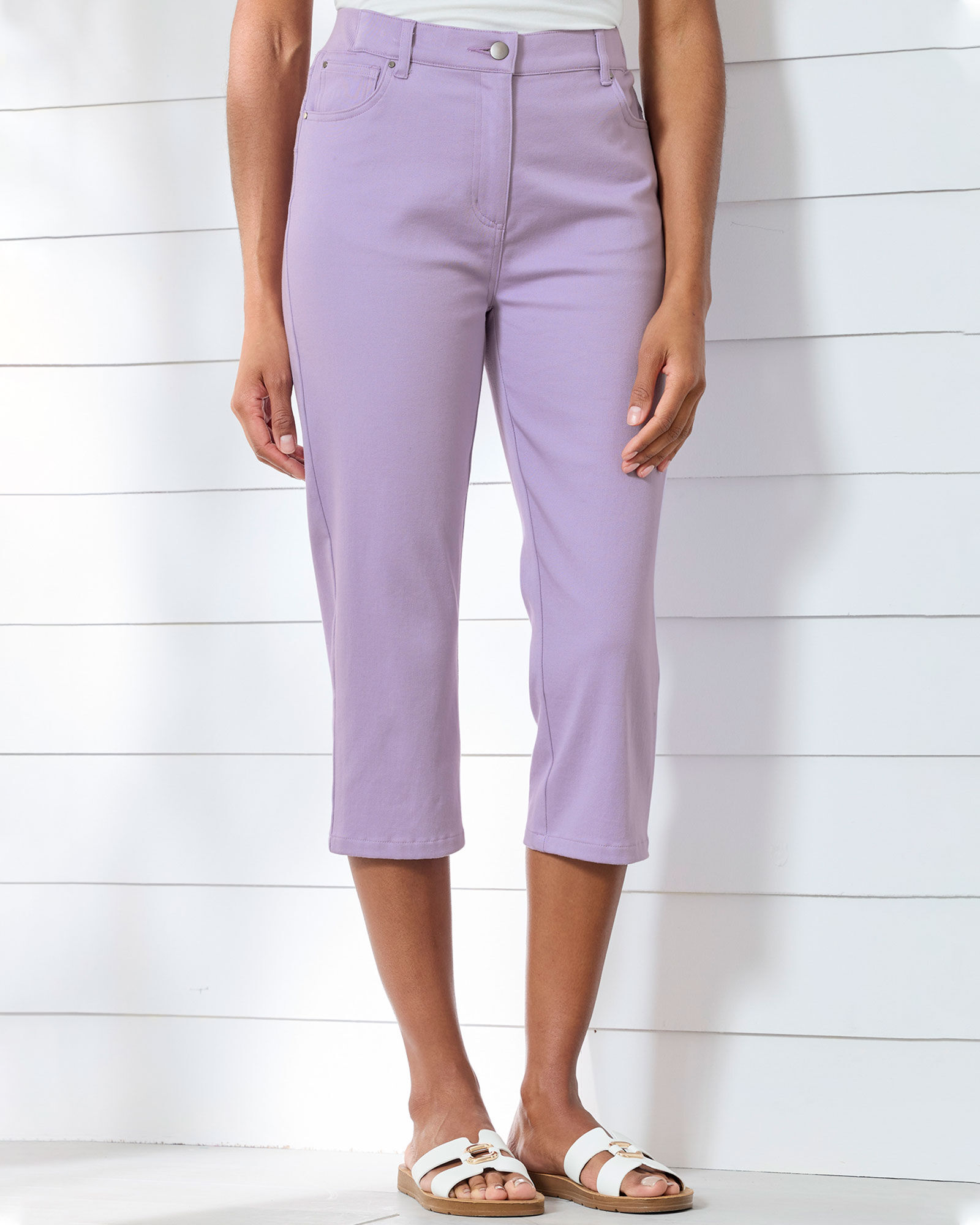 Women's straight leg cropped jeans online
