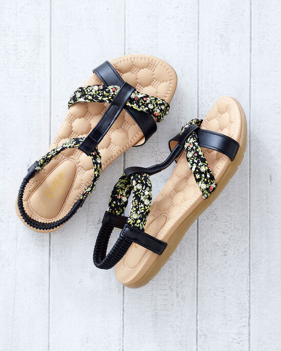 Cushioned Patterned Sandals