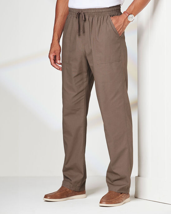 Cotton Pull-On Trousers