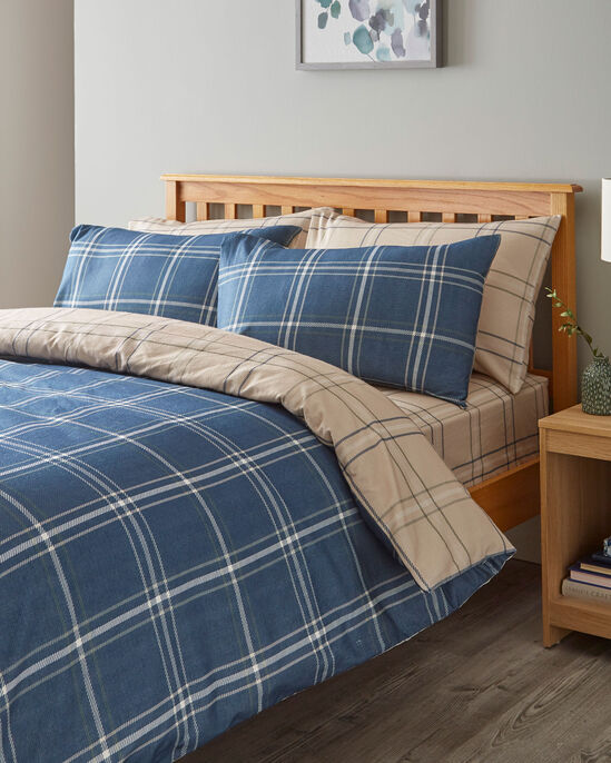 Highland Check Brushed Cotton Duvet Set