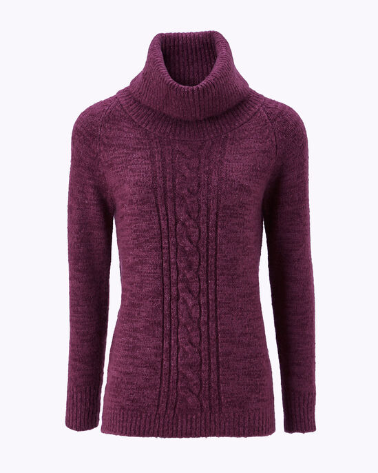 Hygge Cowl Neck Cable Tunic
