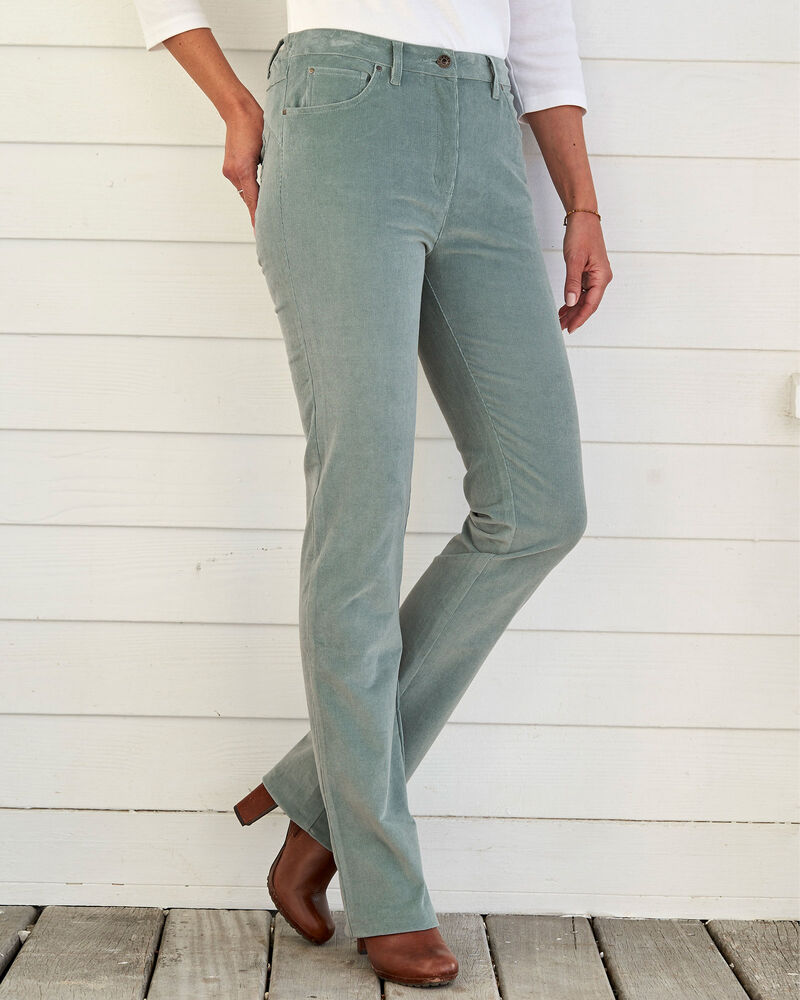 red cord jeans