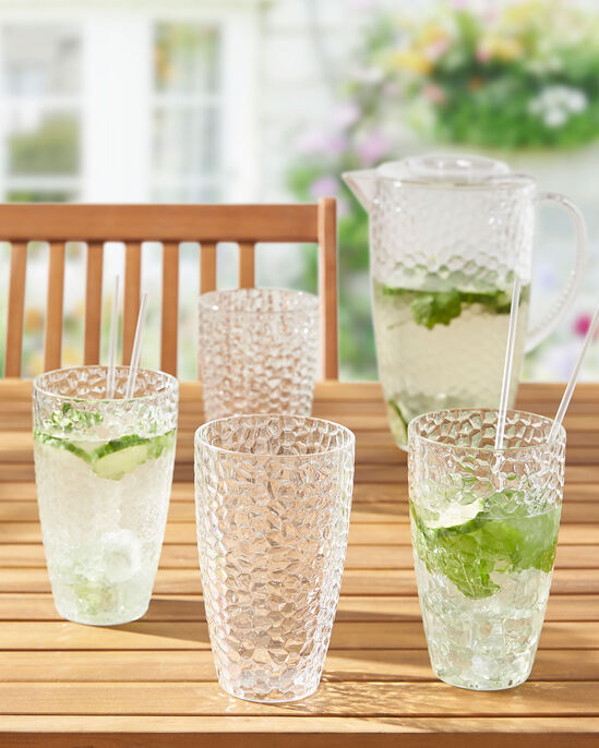 4 Pack Large Outdoor Dimpled Tumblers 