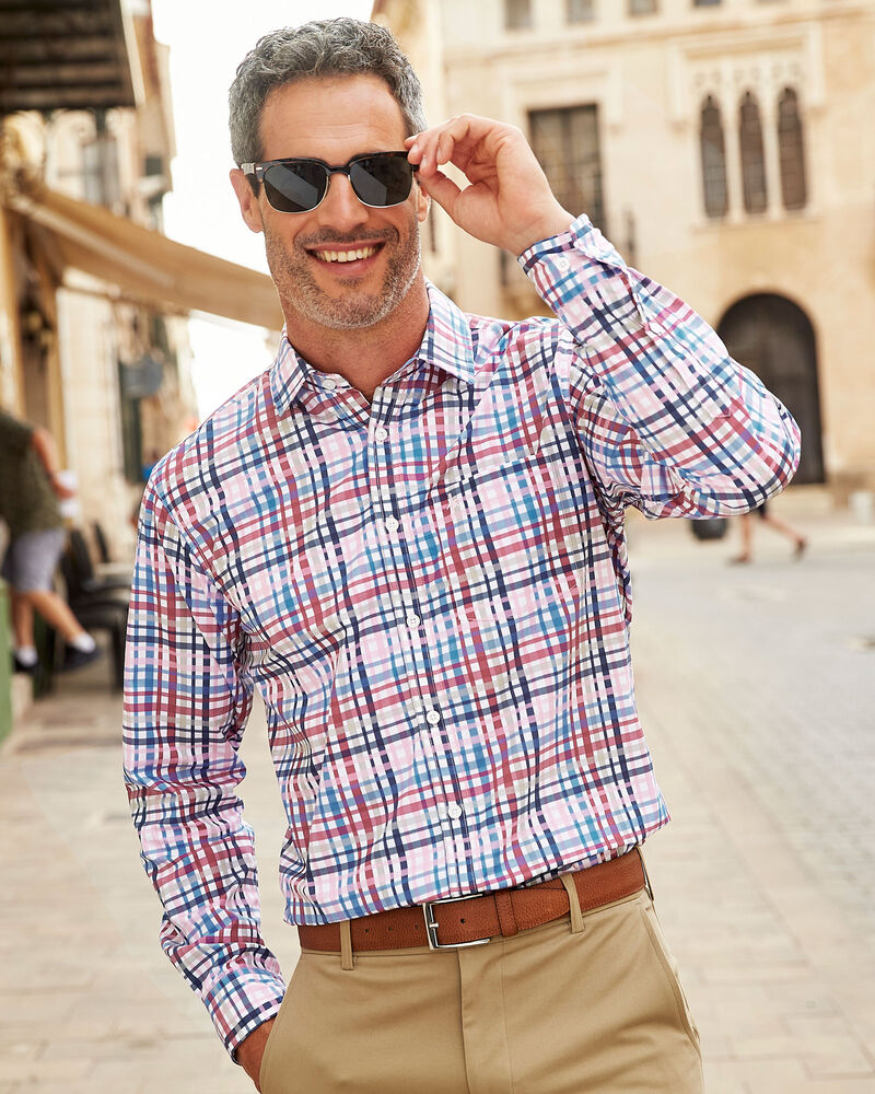 Long Sleeve Easy-Care Classic Shirt at Cotton Traders