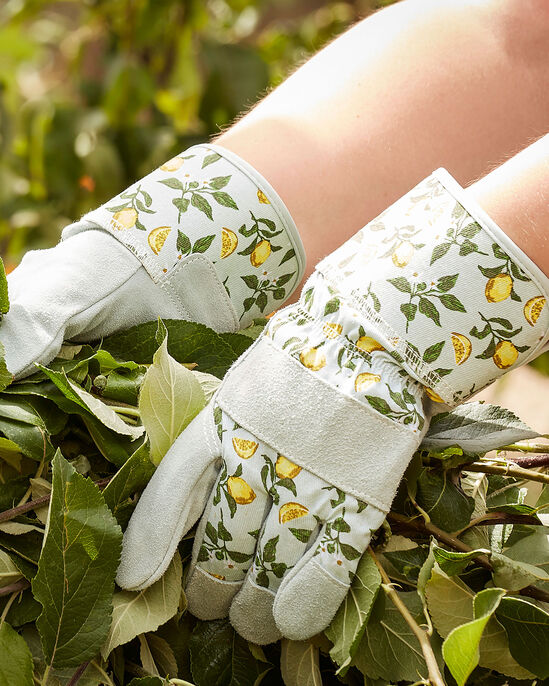Lemon Gardening Gloves