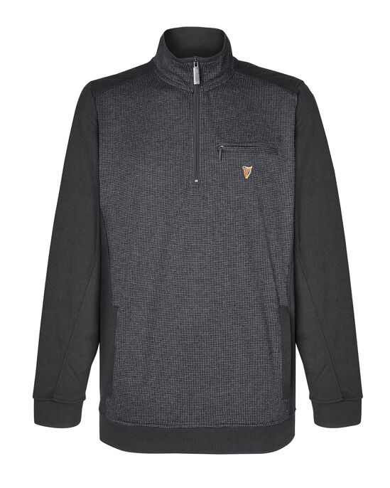 Guinness™ Panelled Half Zip Top