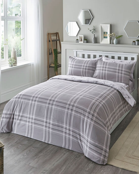 Watson Check Brushed Cotton Duvet Set