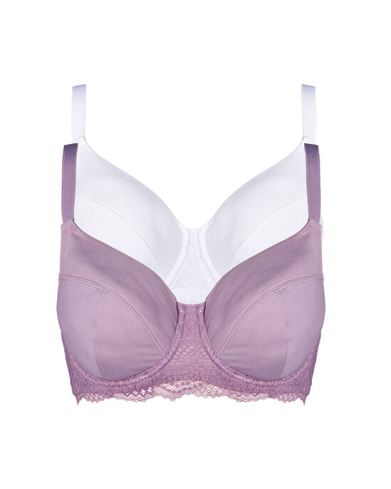 2 Pack Grace Underwired Bras 