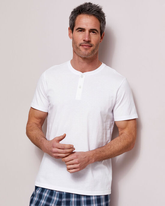 3 Pack Short Sleeve Grandad Tops 