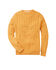 Cotton Cable Crew Neck Jumper