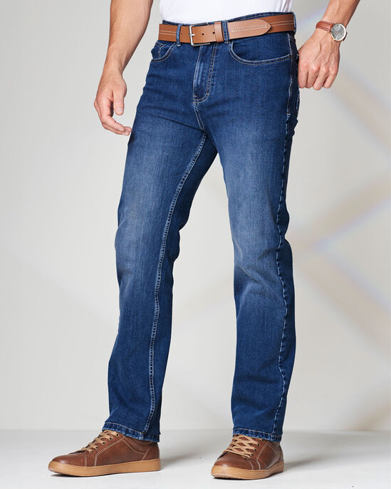 Ultimate Comfort 4-Way Stretch Straight Fit Jeans
