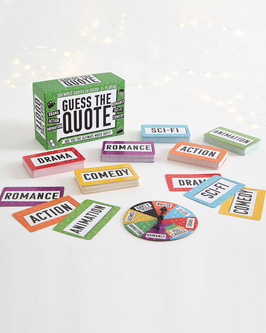 Guess The Quote Quiz Board Game