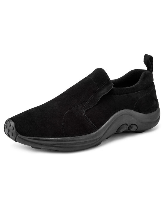 Men's Wide Fit Suede Slip-ons at Cotton Traders