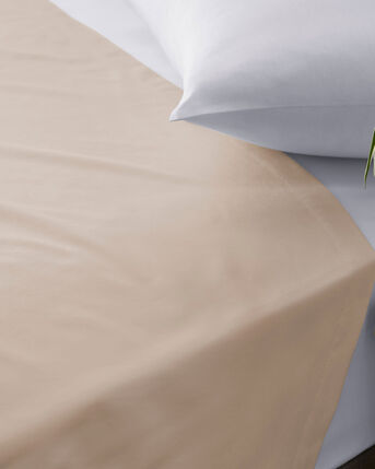 200 Thread Count Cotton Percale Plain Dyed Flat Sheet