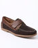 Suede Adjustable Boat Shoes