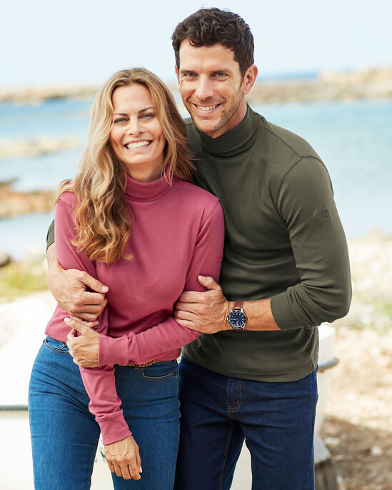 Long Sleeve Roll Neck Top 