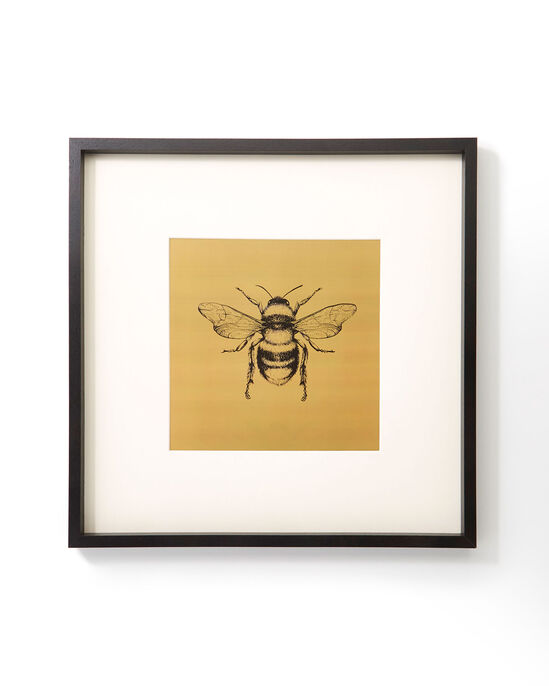 Pack of 2 Bee Framed Wall Art