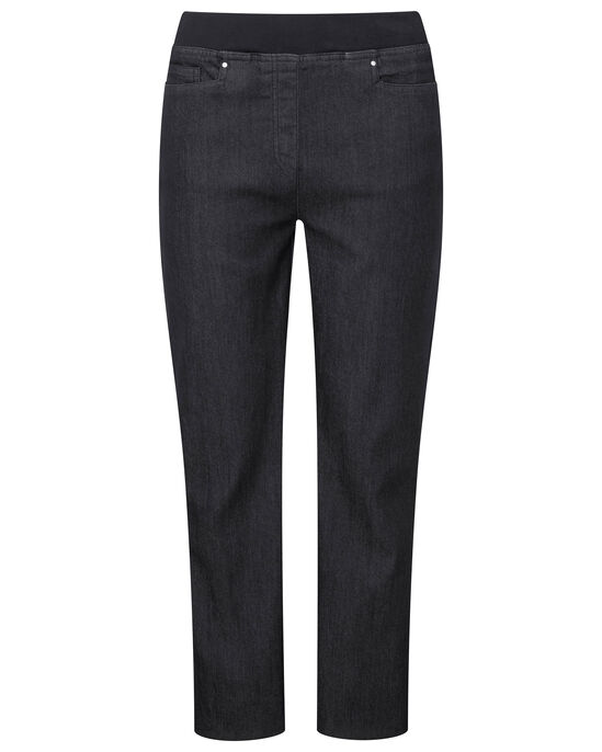 Premium Pull-on Rib Waist Super Slim Jean 