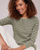 Long Sleeve Stripe Jersey Tunic