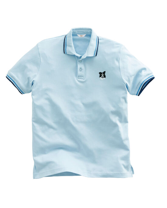 Short Sleeve Tipped Jersey Polo Shirt