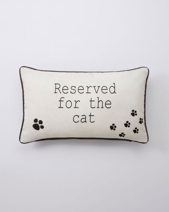 Reserved For…. Cushion