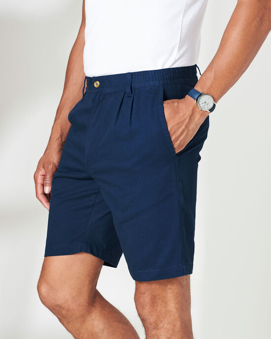 Pleat Front Comfort Shorts