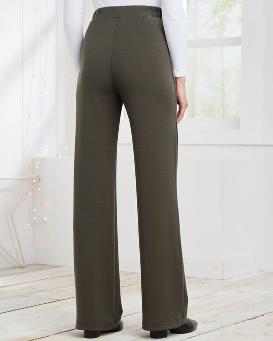 Jersey Wide-Leg Trousers