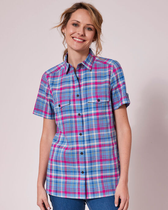 Short Sleeve Madras Shirt