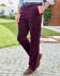Flat Front Cord Trousers