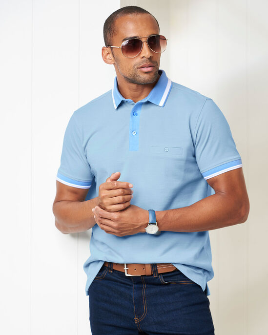 Luxury Birdseye Polo Shirt