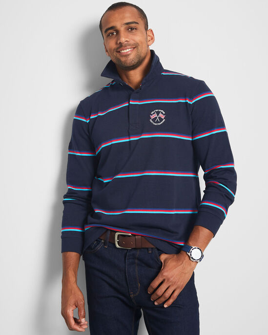 Help For Heroes Long Sleeve Stripe Rugby Shirt 