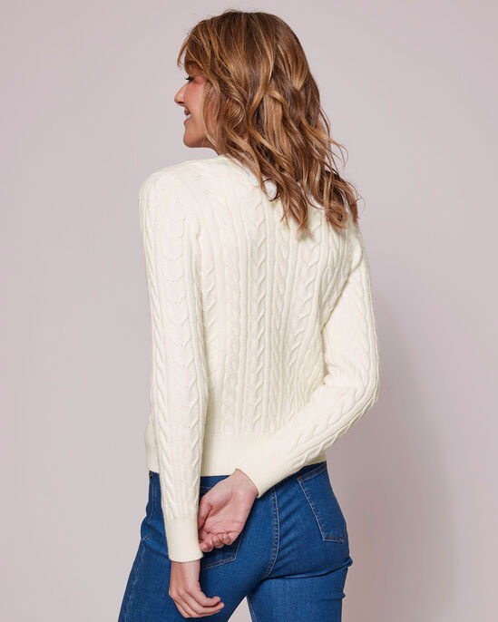 Cutest Cable V-Neck Cardigan