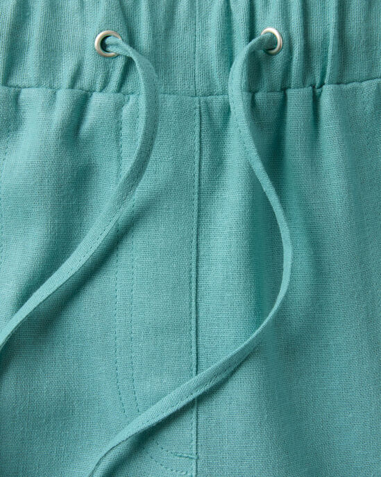 Linen-Blend Relaxed Fit Trousers