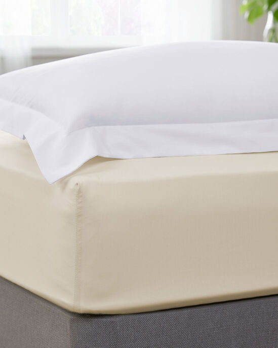 200 Thread Count Cotton Percale Fitted Sheet