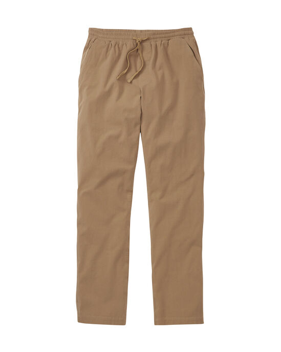 Stretch Twill Pull-On Trousers