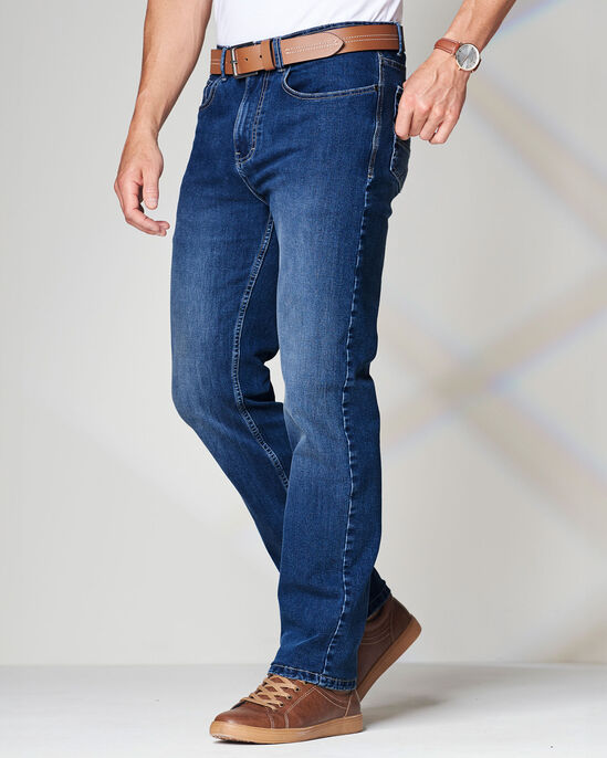 Ultimate Comfort 4-Way Stretch Straight Fit Jeans