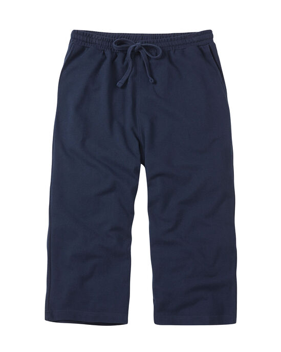 Piqué Crop Trousers