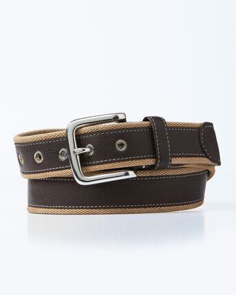 Leather Mix Belt
